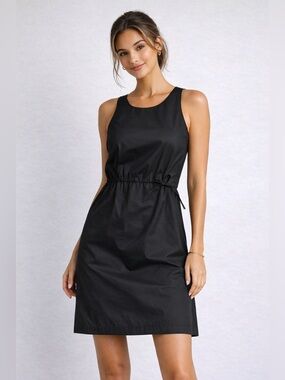GAP | Black Sheath Y2K 2002 Shift Dress with Elastic Waist - Size S